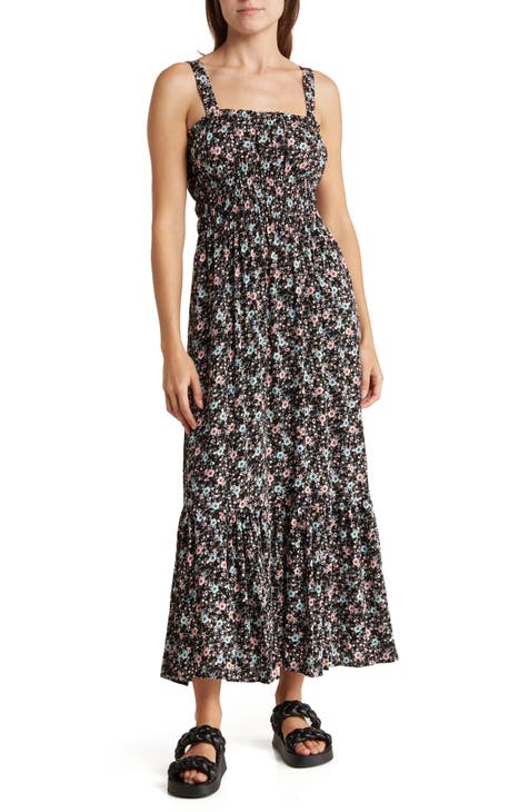 Vestido largo escalonado