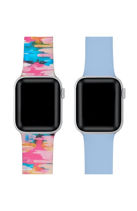 Paquete surtido de 2 correas de silicona para Apple Watch