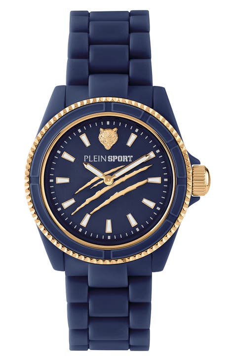 Reloj con correa de silicona The Scratch, 38 mm