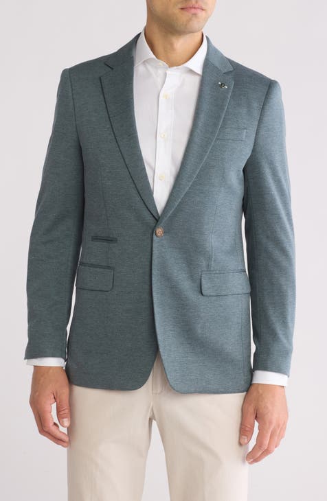Blazer de mezcla de algodón súper elástico