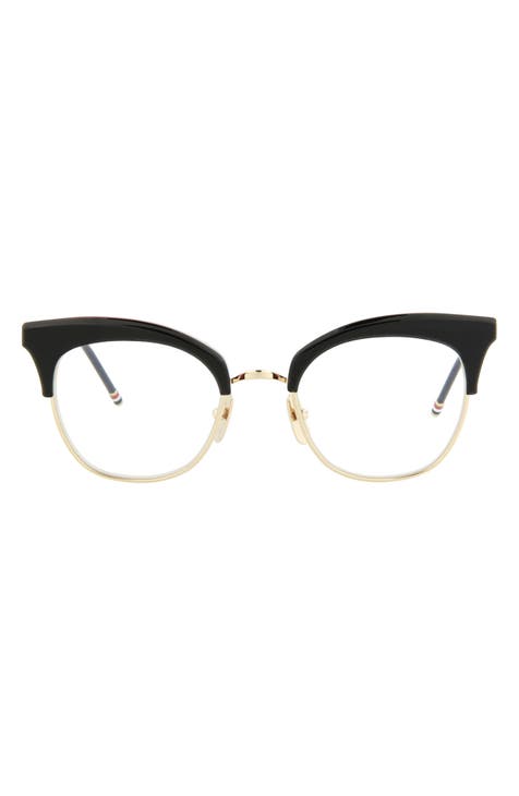 Gafas ópticas novedosas de ojo de gato de 51 mm