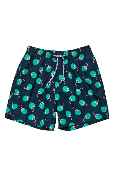 Pantalones cortos de tablero Coco Loco Volley para niños pequeños (niños pequeños y niños pequeños)