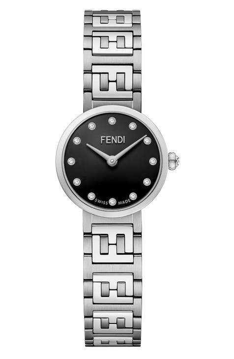 Forever Fendi Reloj Pulsera Acero Inoxidable, 19mm