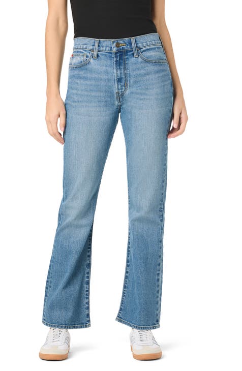 Vaqueros con corte tipo bota y cintura alta Blair (Tropicalia)