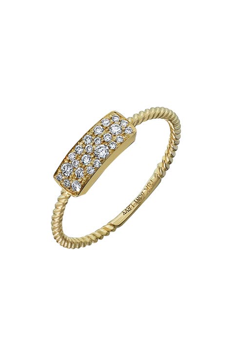 Anillo Apilable Mika - 0,148ct. (Exclusivo Nordstrom)