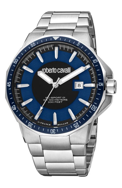 Reloj deportivo de pulsera R CAVALLI BY FRANCK MULLER RC, 44mm