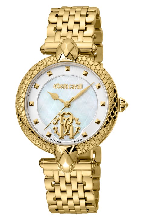 Reloj pulsera nácar, 34 mm