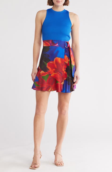 Vestido sin mangas plisado Sandiy