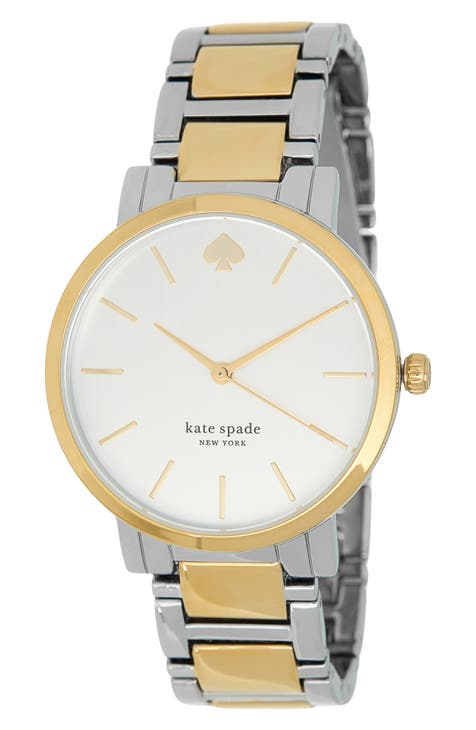 reloj gramercy brazalete bicolor, 38mm