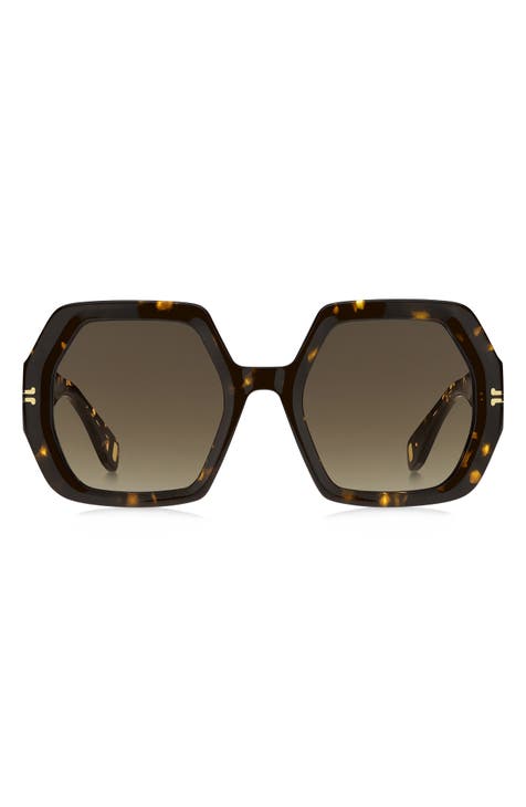 Gafas de sol hexagonales de 53 mm