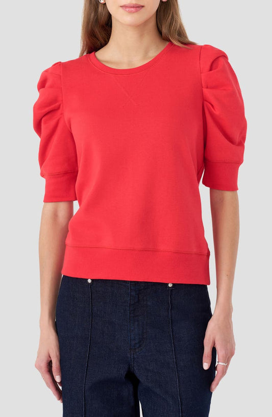 Janine Puff Sleeve Sweatshirt