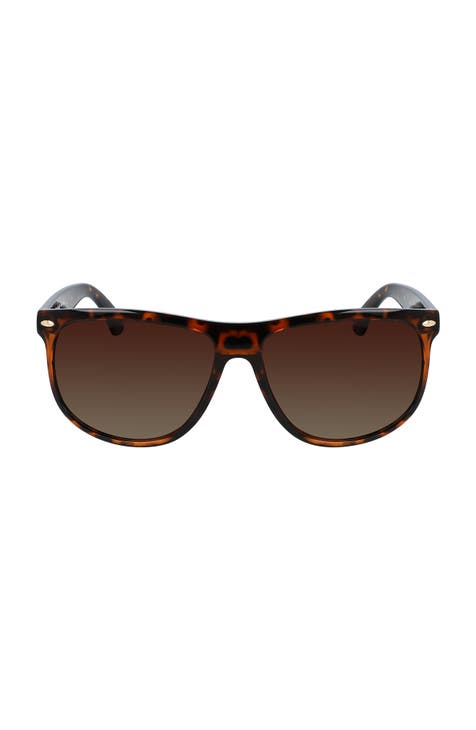 Gafas de sol rectas polarizadas degradadas de 60 mm