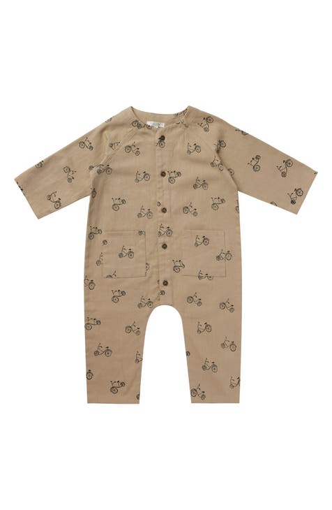 Roman Bikes Pelele de sarga de algodón (bebé)