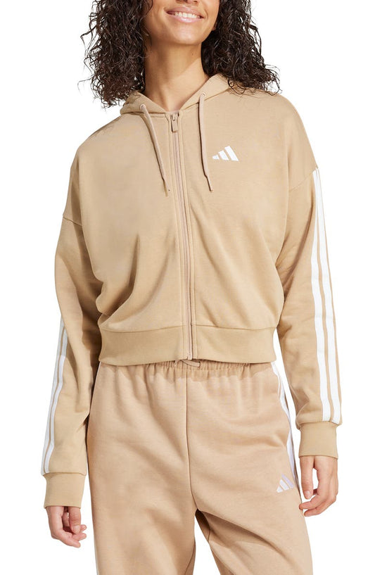 3-Stripes French Terry Full Zip Hoodie
