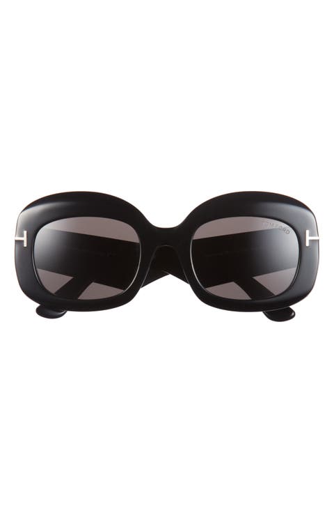 53mm Square Sunglasses