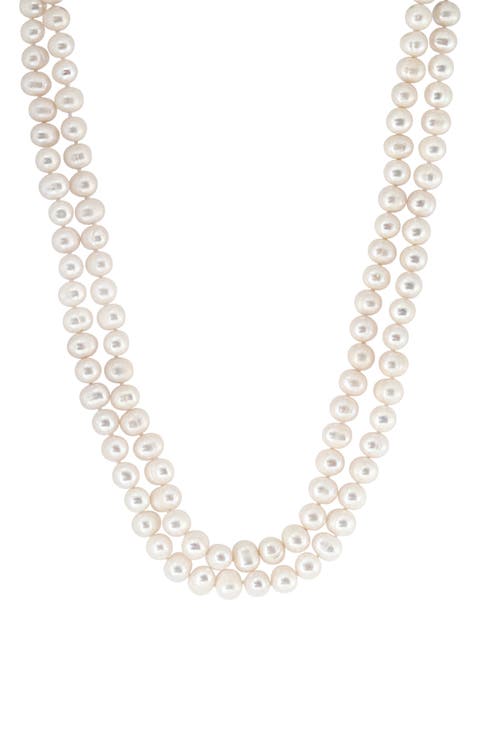 Pearl Double Strand Necklace