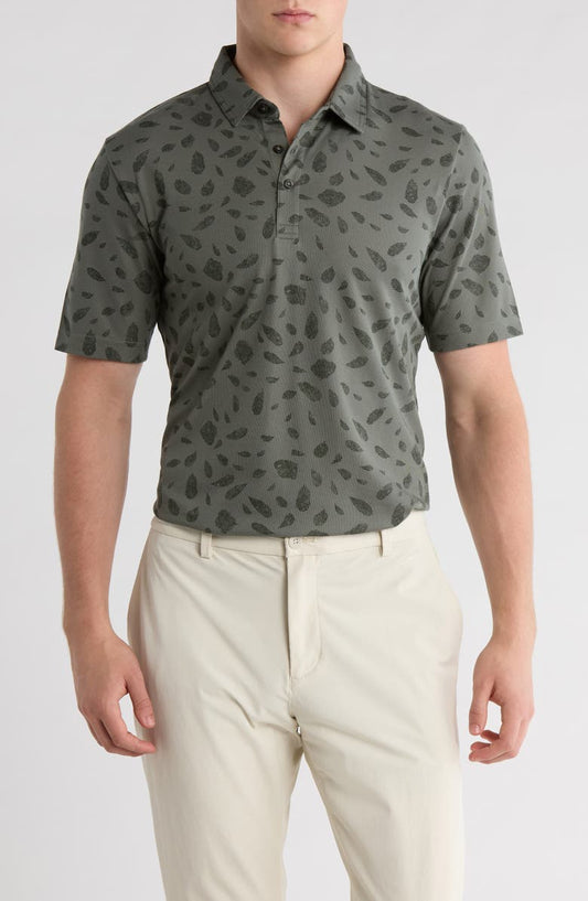 Magma Melt No Logo Knit Polo