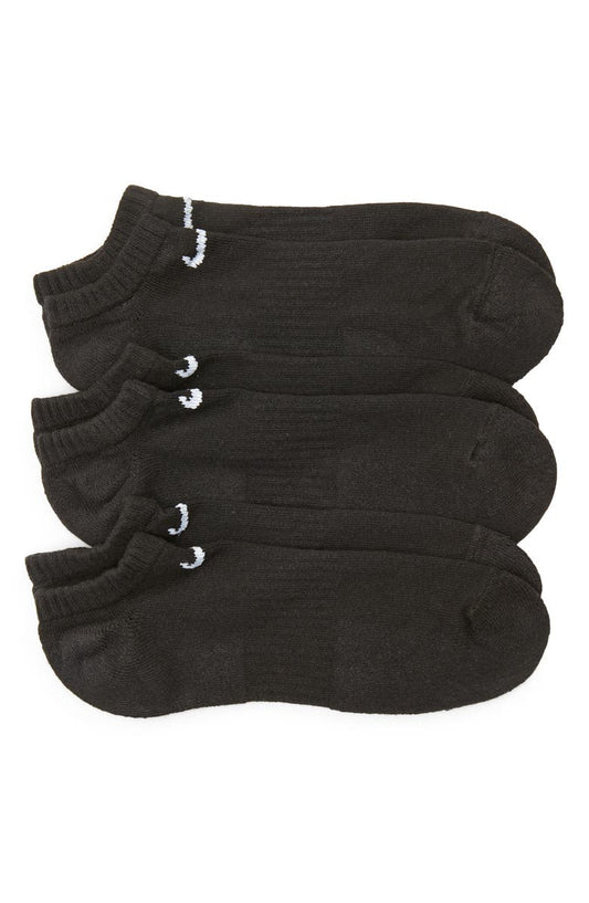 Everyday Cushion Training No-Show Socks - Pack of 3