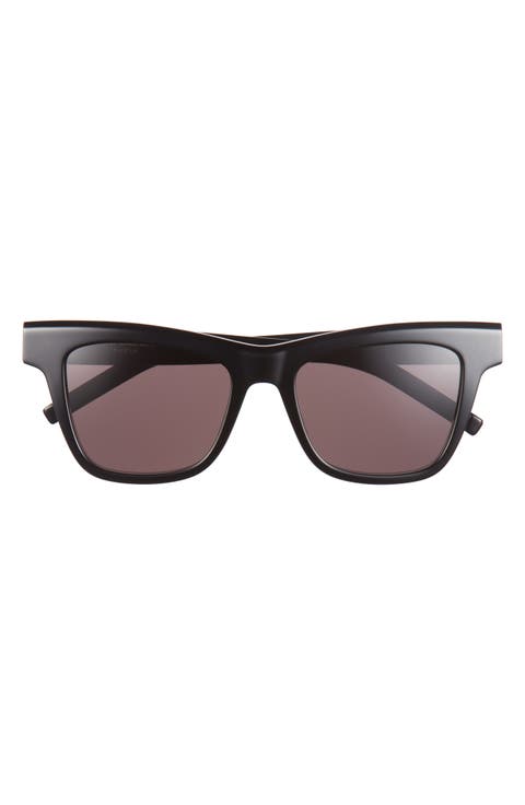52mm Square Cat Eye Sunglasses