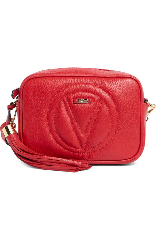 Mia Dollaro VLOGO Leather Crossbody Bag