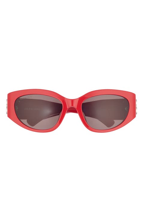 55mm Cat Eye Sunglasses