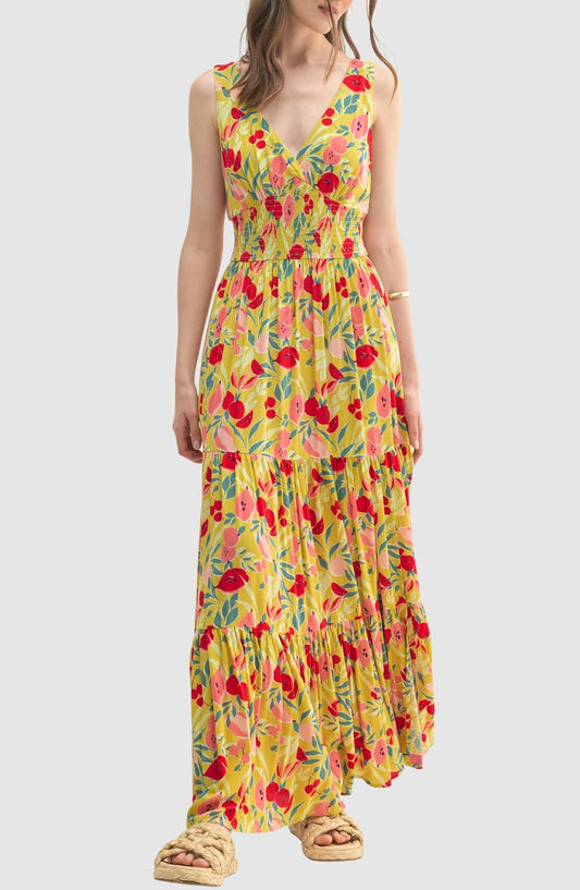 Smocked Maxi Dress