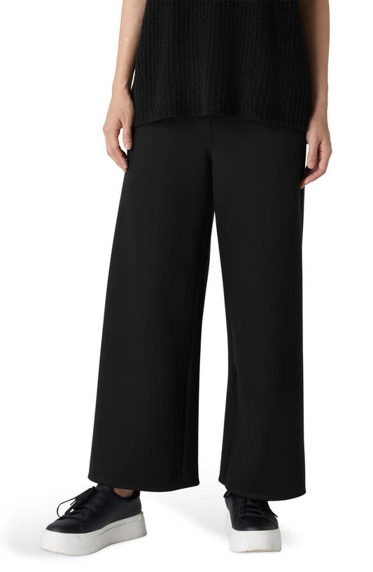 Ponte Wide Leg Pants (Regular & Petite)