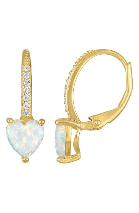 Kid's Heart Hoop Earrings