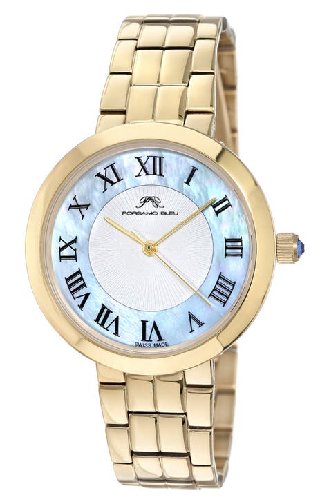 Reloj pulsera Helena Madreperla, 36mm