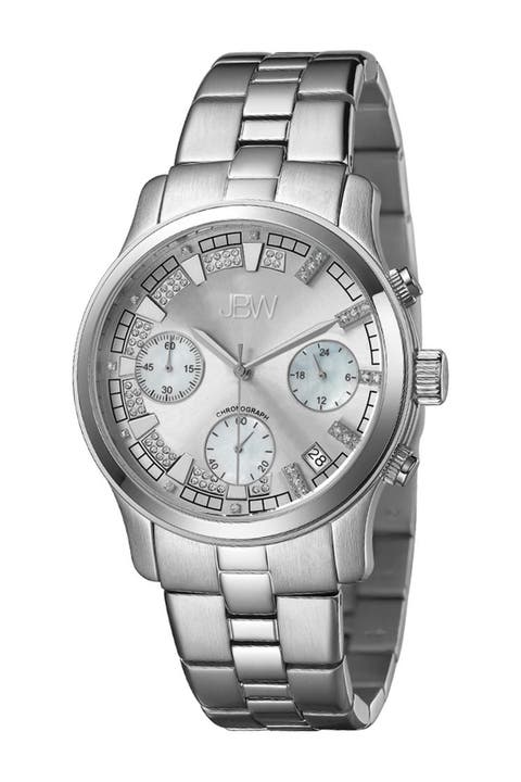 Reloj de mujer Alessandra Diamond, 38 mm - 0,20 ctw