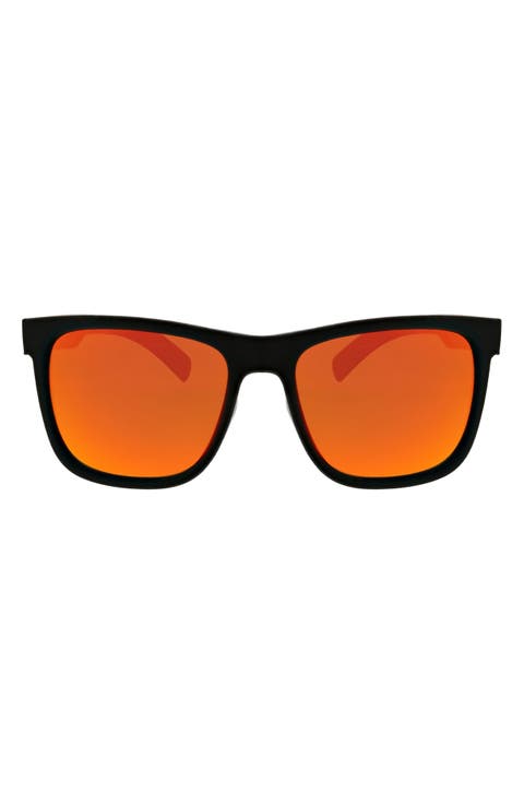 56mm Polarized Square Sunglasses
