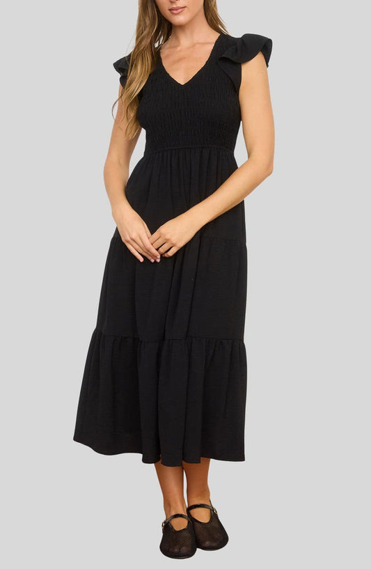 Smocked Maxi Dress