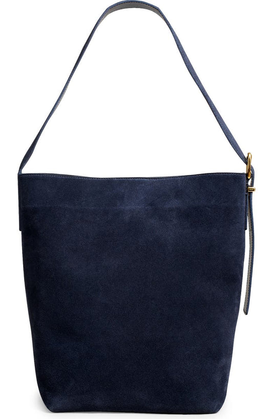 Essentials Suede Bucket Bag