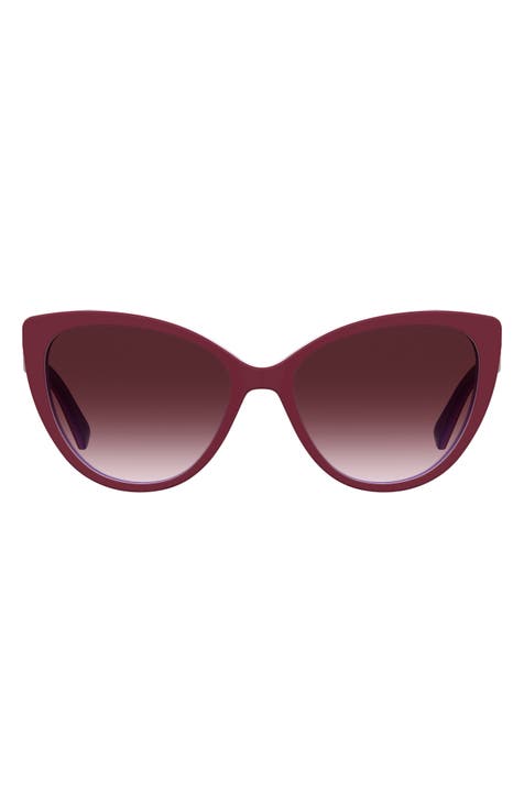 Gafas de sol Cat Eye degradadas de 57 mm