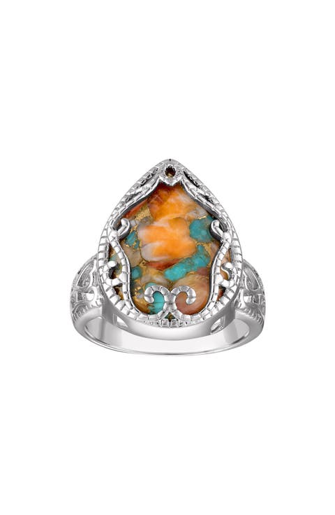 Composite Turquoise Ring