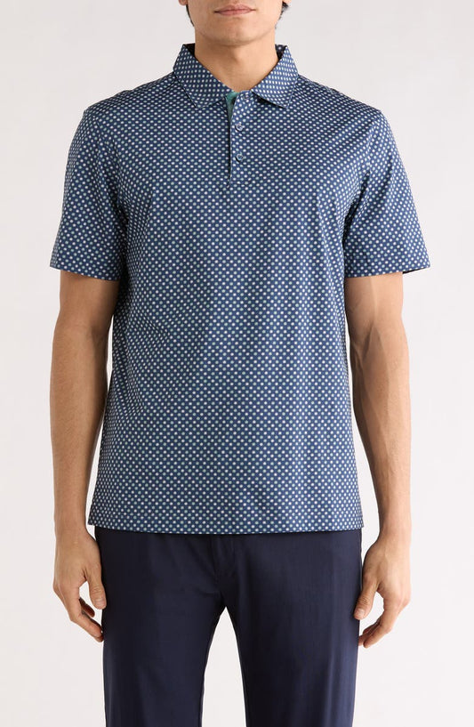 Vincent OoohCotton® Geo Print Polo