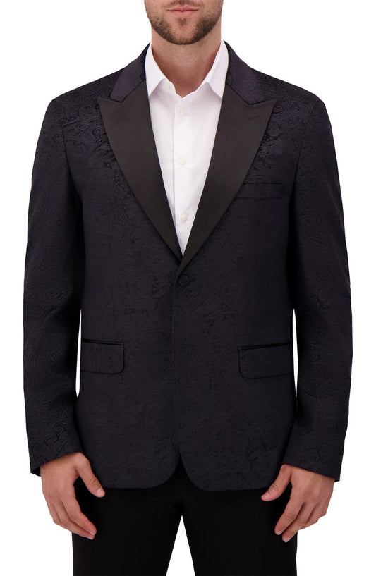 Embossed Velvet Sport Coat (Regular, Short, Tall & Big)