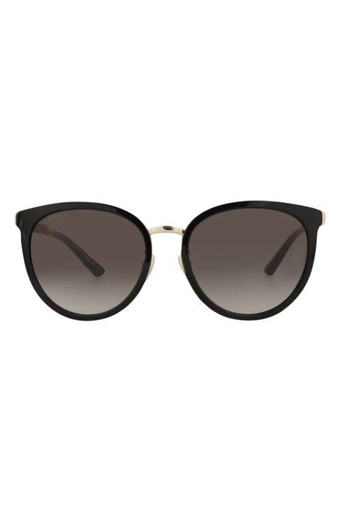 56mm Round Sunglasses