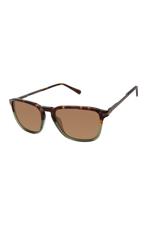 Gafas de sol polarizadas rectangulares de 55 mm
