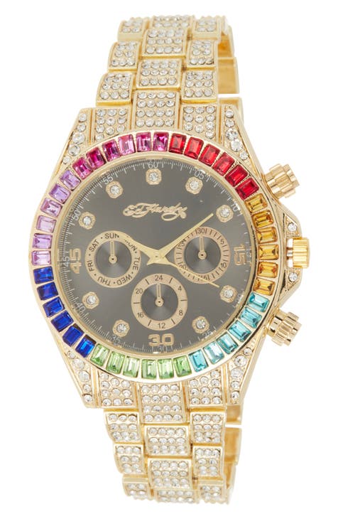 x Ed Hardy Reloj Pulsera, 40mm