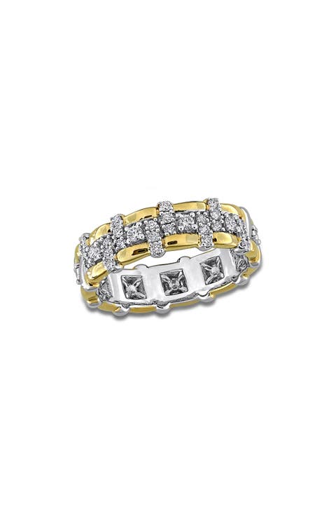 Lab Grown Diamond Eternity Band Ring - 0.34ct.