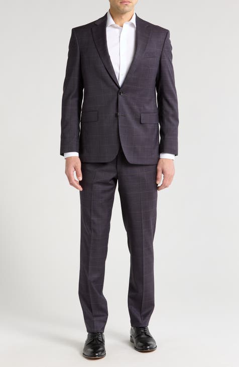 Traje Jarrow de mezcla de lana a cuadros