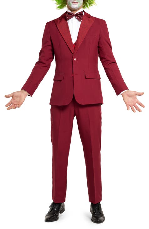 Juego de esmoquin de 3 piezas para novio Beetlejuice (regular y grande)