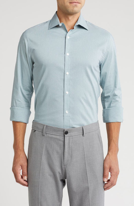 All Season Slim Fit Stretch Dress Shirt (Regular, Big & Tall)
