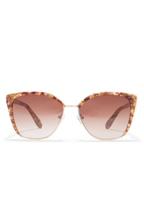 56mm Cat Eye Sunglasses