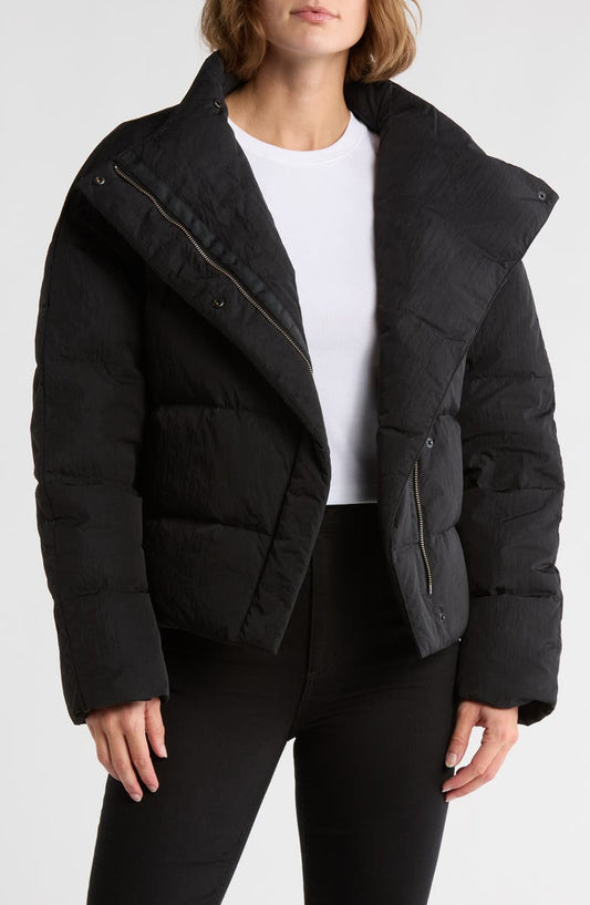 Offset Down Puffer Jacket