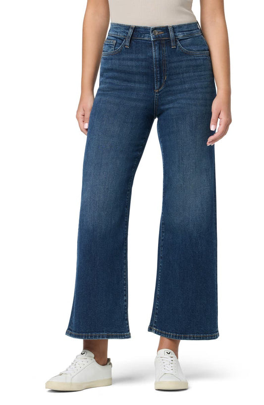 High Waist Ankle Wide Leg Jeans