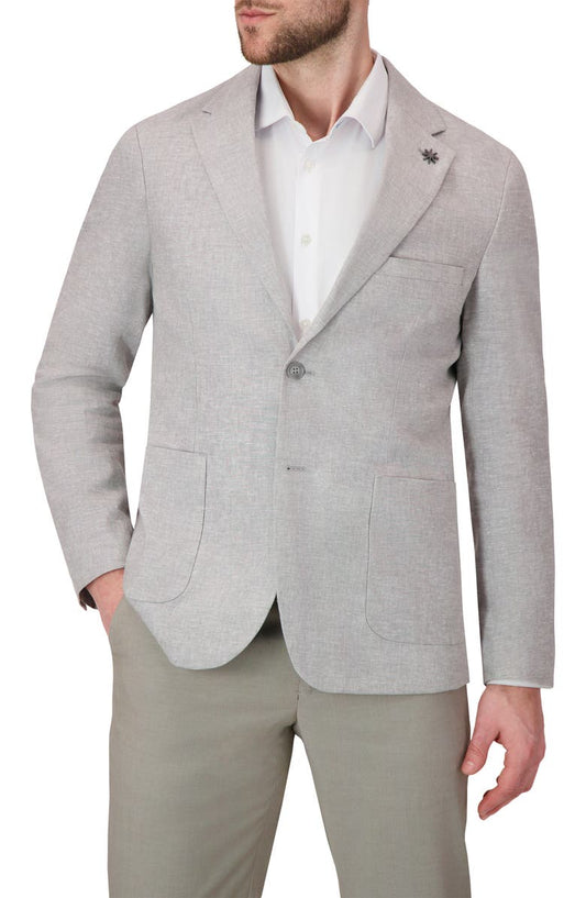 Linen & Cotton Blend Sport Coat