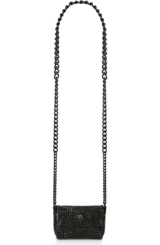 Mini Party Crystal Embellished Crossbody Bag
