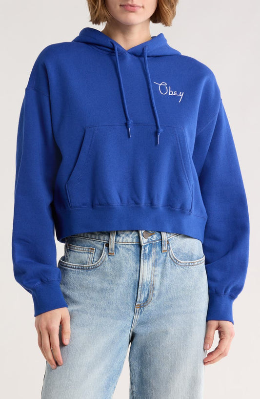 Cities Crop Hoodie
